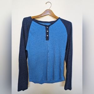 Long sleeve Men's M blue heather